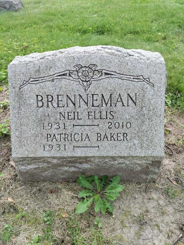 Neil Ellis Brenneman's grave. Photo 2