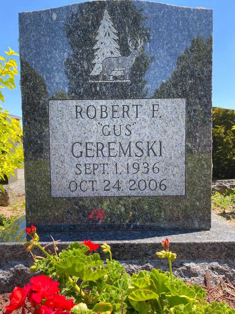 Robert F. "Gus" Geremski's grave. Photo 3