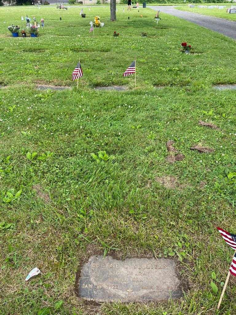 Eugene C. Sullivan's grave. Photo 2