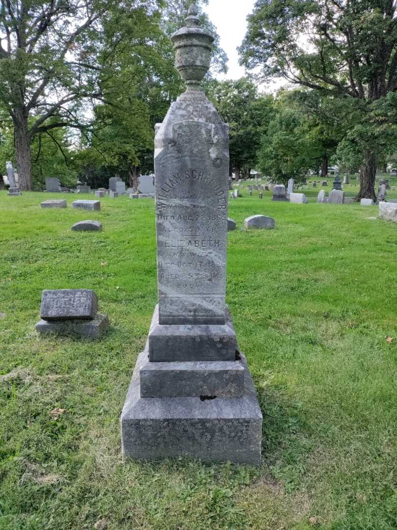 William Schrouder's grave. Photo 2