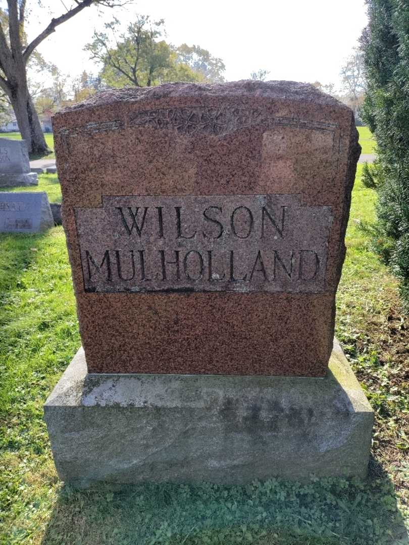 William H. Wilson's grave. Photo 5