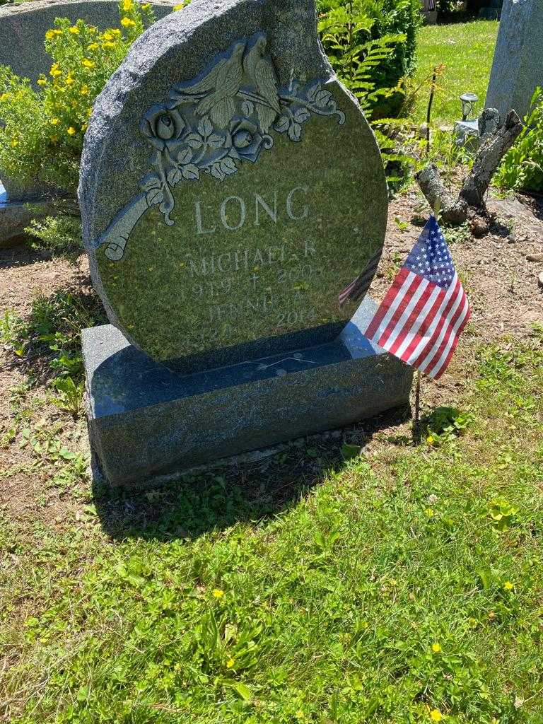 Jennie A. Long's grave. Photo 2