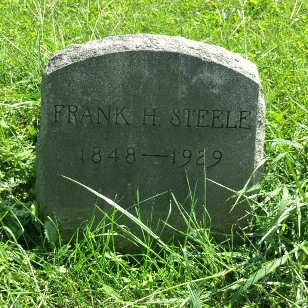Frank M. Steele's grave