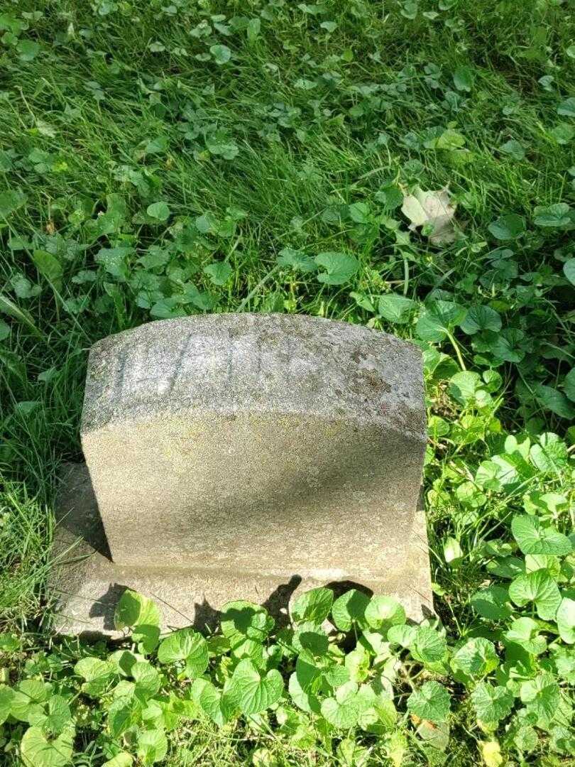 Laura Christman's grave. Photo 4