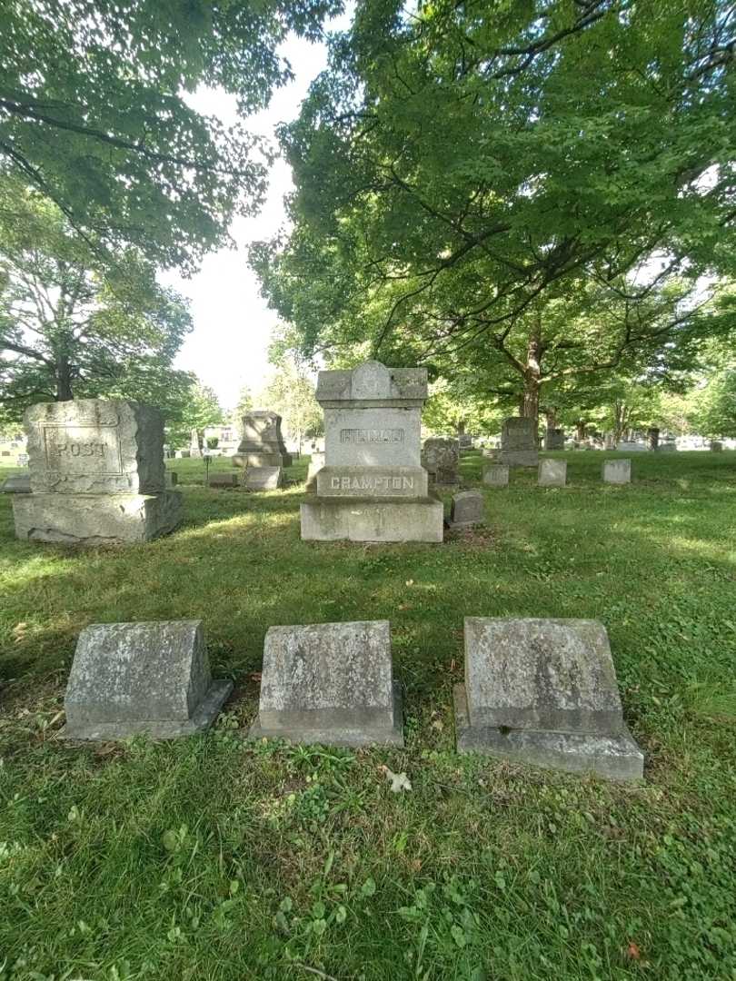 George Crampton's grave. Photo 1