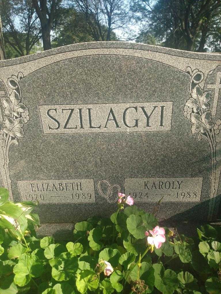 Elizabeth Szilagyi's grave. Photo 3