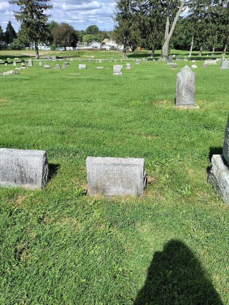 Mary A. Deitch's grave. Photo 1