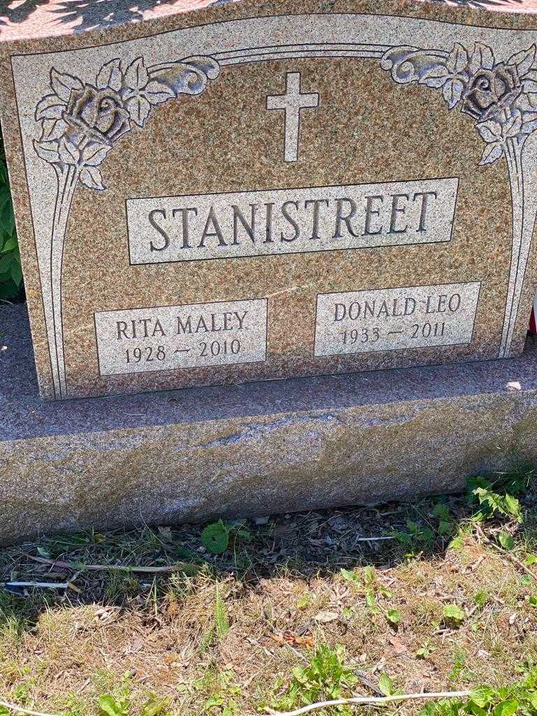 Rita Maley Stanistreet's grave. Photo 3