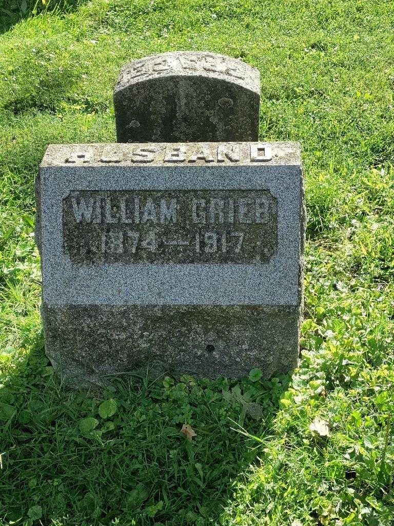 William Grieb's grave. Photo 3