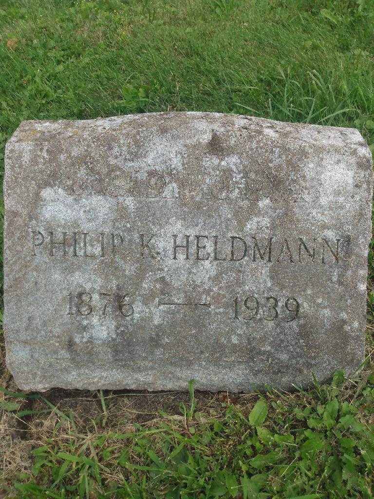 Philip K. Heldmann's grave. Photo 3