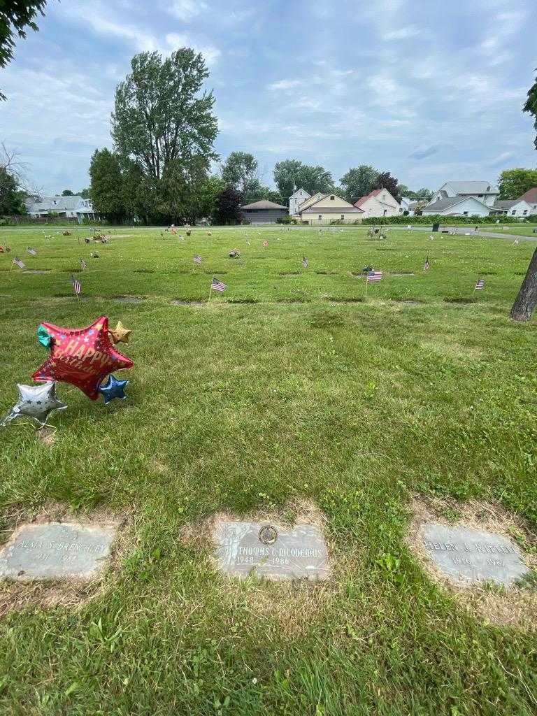 Thomas C. Nicodemus's grave. Photo 1