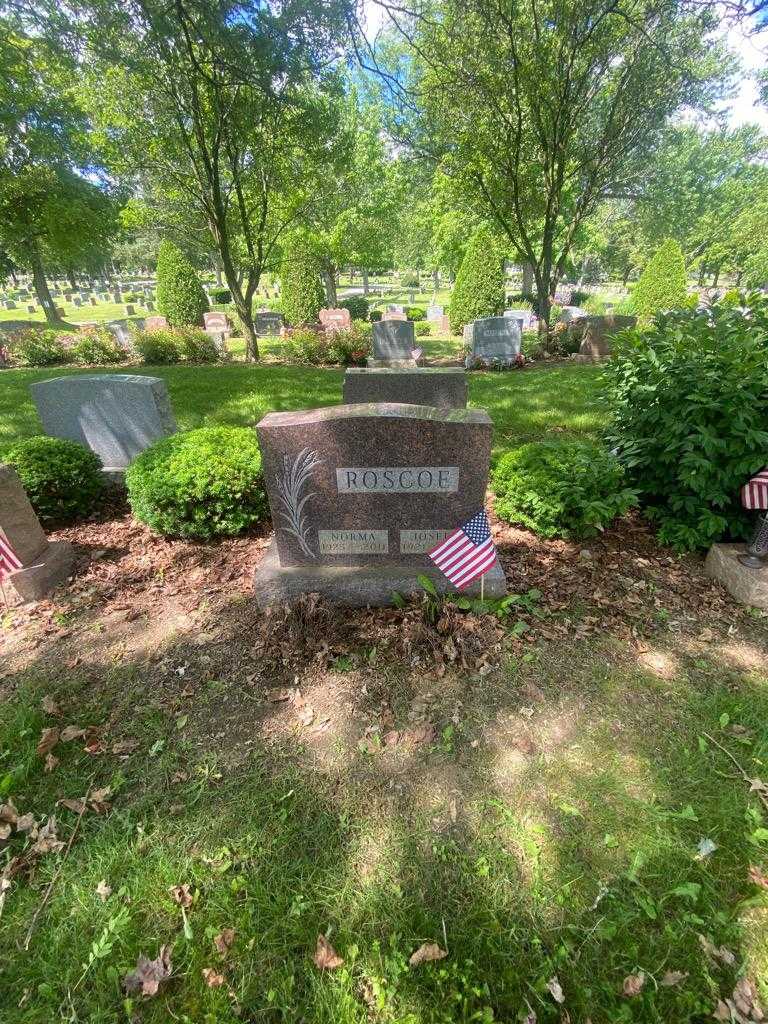 Joseph Roscoe's grave. Photo 1