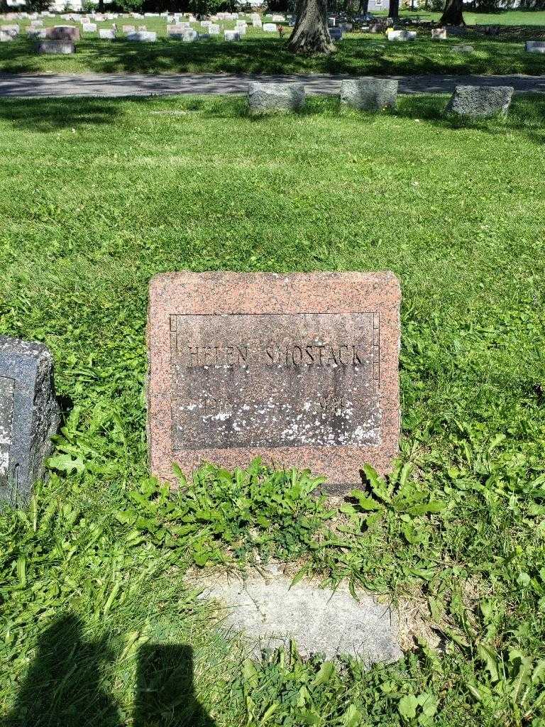 Helen Shostack's grave. Photo 2