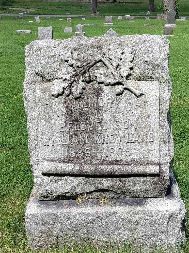 William J. Knowland's grave. Photo 3