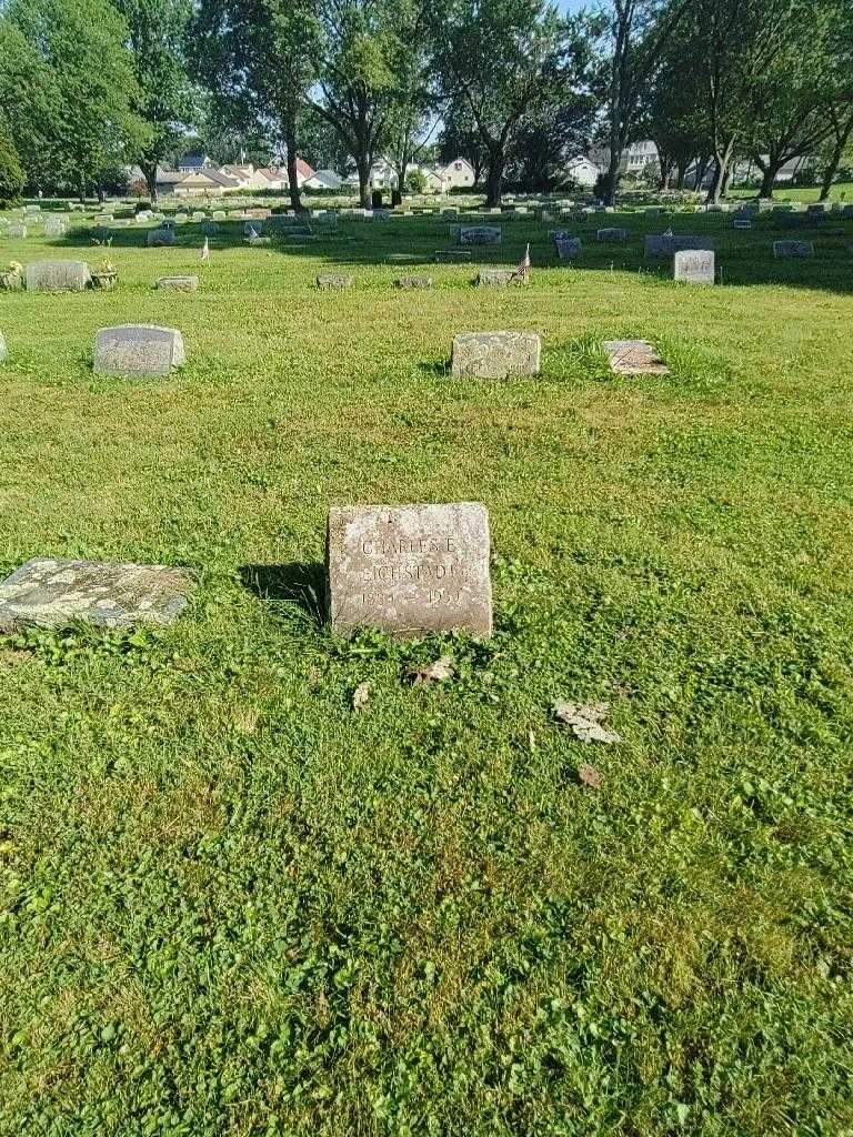 Charles E. Eichstadt's grave. Photo 1