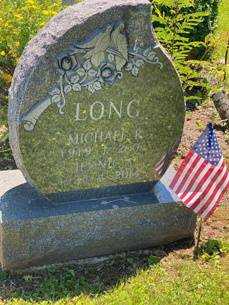 Jennie A. Long's grave. Photo 3