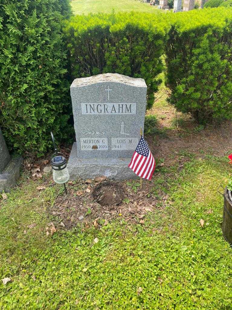 Merton C. Ingrahm's grave. Photo 2