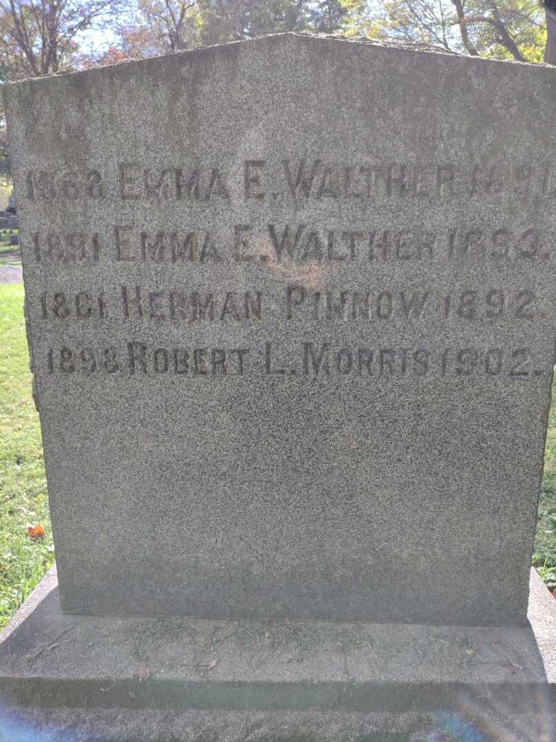 Robert Lester Morris's grave. Photo 3