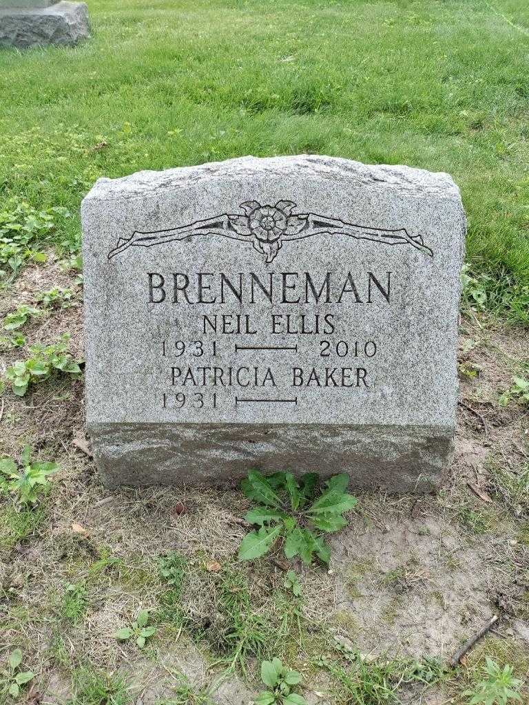 Neil Ellis Brenneman's grave. Photo 3