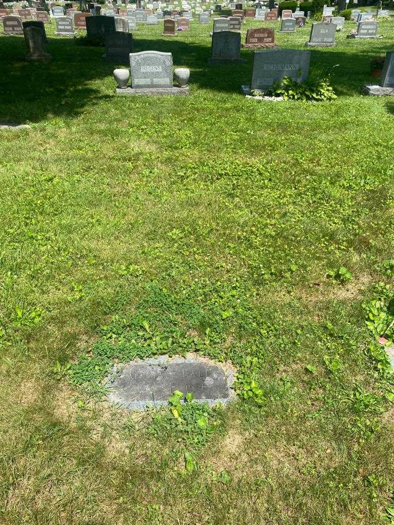 Maria F. Ball's grave. Photo 2