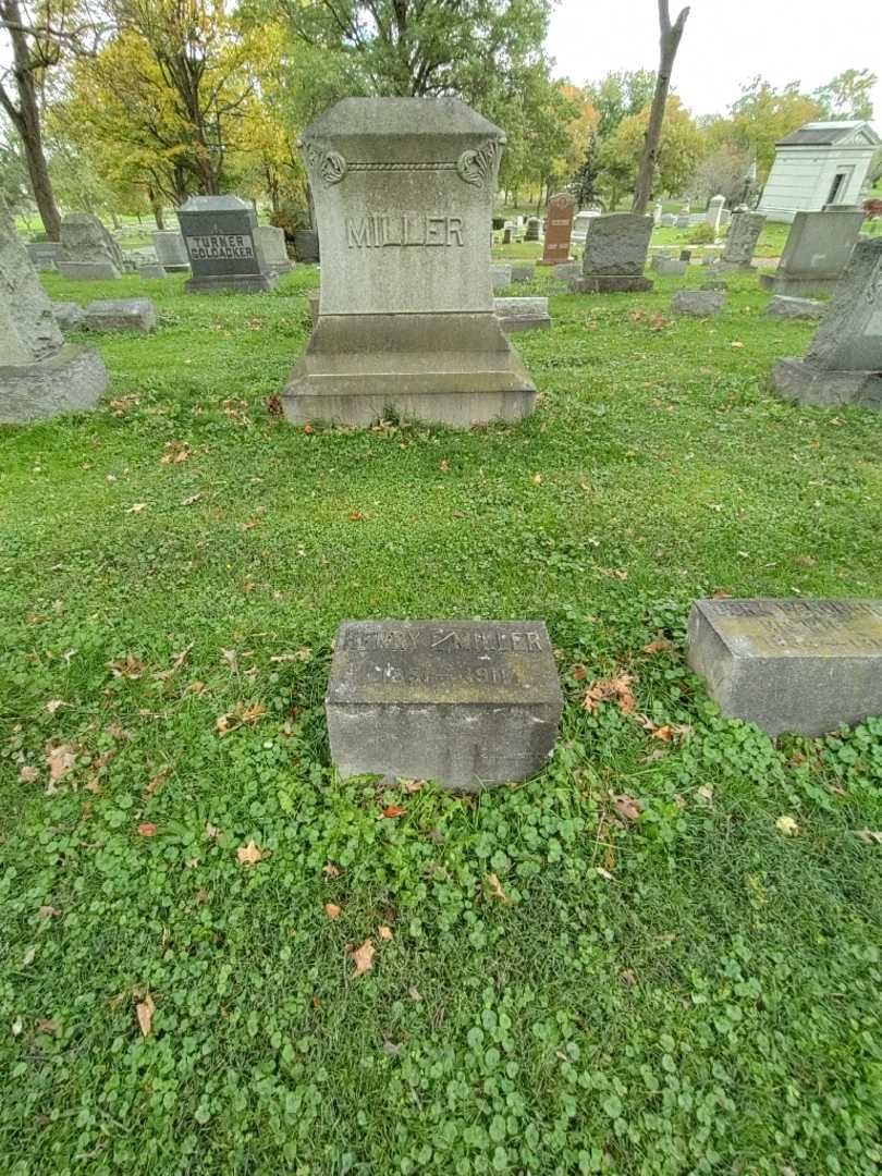 Henry E. Miller's grave. Photo 1
