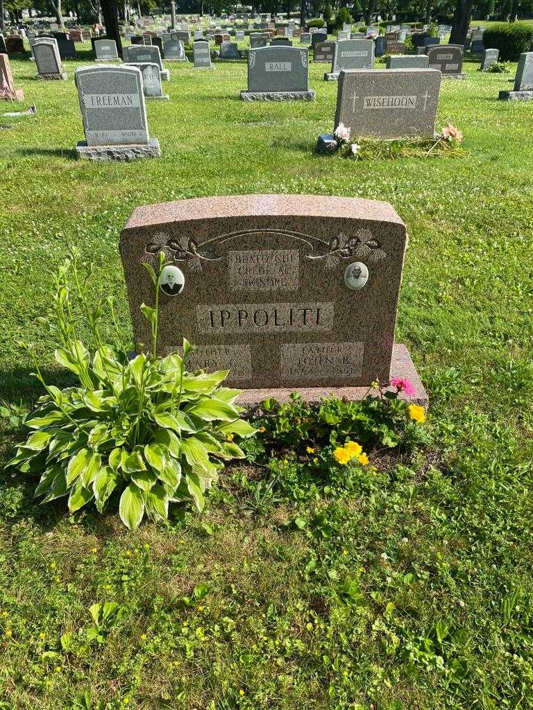 John B. Ippoliti's grave. Photo 2