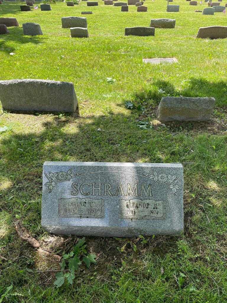 Irving C. Schramm's grave. Photo 2