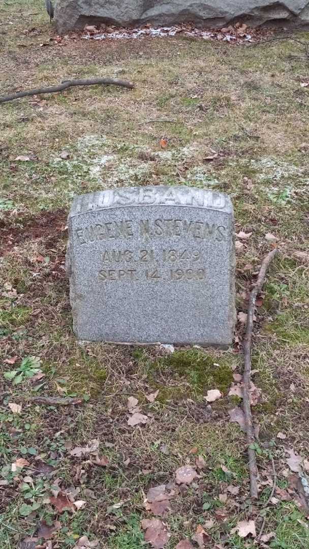 Eugene N. Stevens's grave. Photo 3