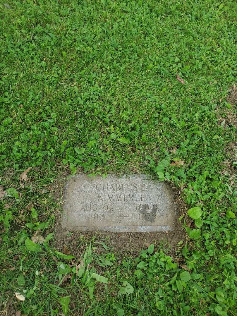 Charles J. Kimmerle's grave. Photo 2