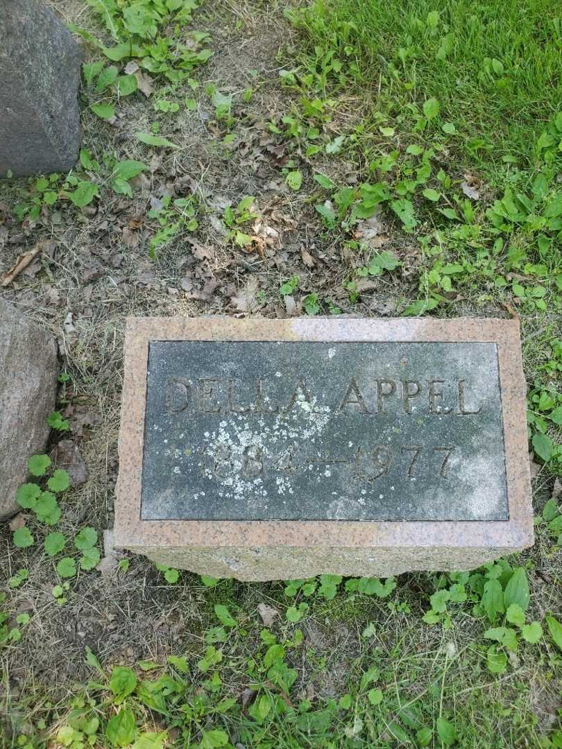 Della Appel's grave. Photo 3