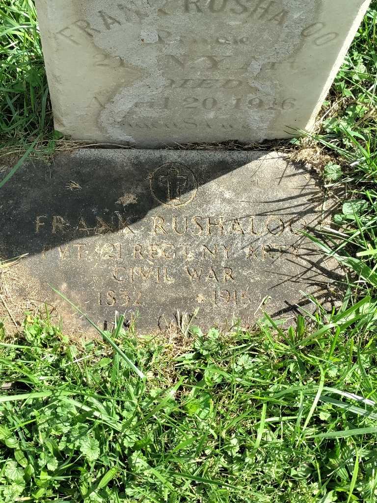 Frank Rushaloo's grave. Photo 4