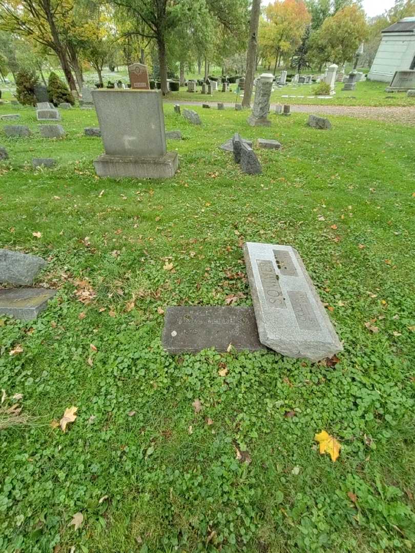 Hannah M. Hardison's grave. Photo 1