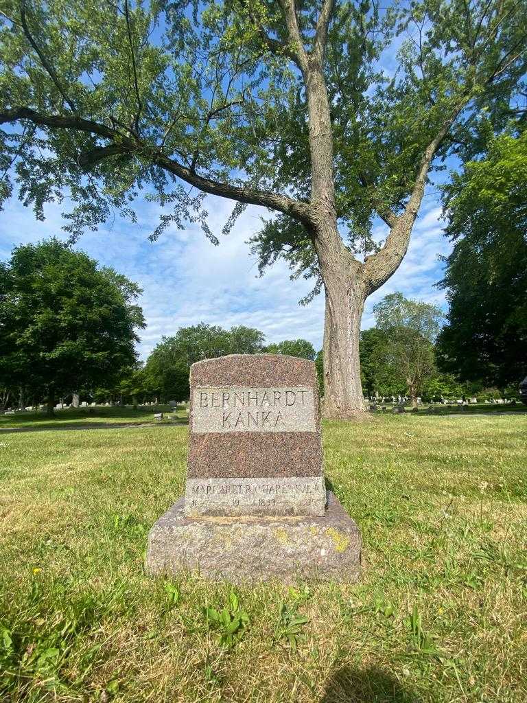 Charlotte R. Bernhardt Kanka's grave. Photo 1