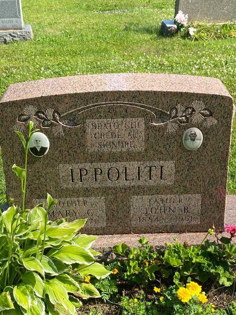 John B. Ippoliti's grave. Photo 3