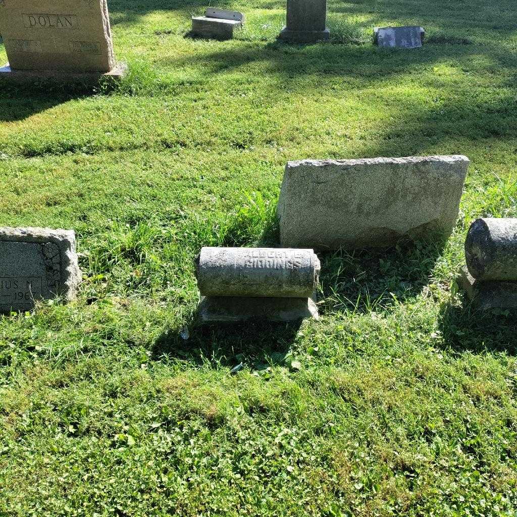 Albert E. Giddings's grave. Photo 1