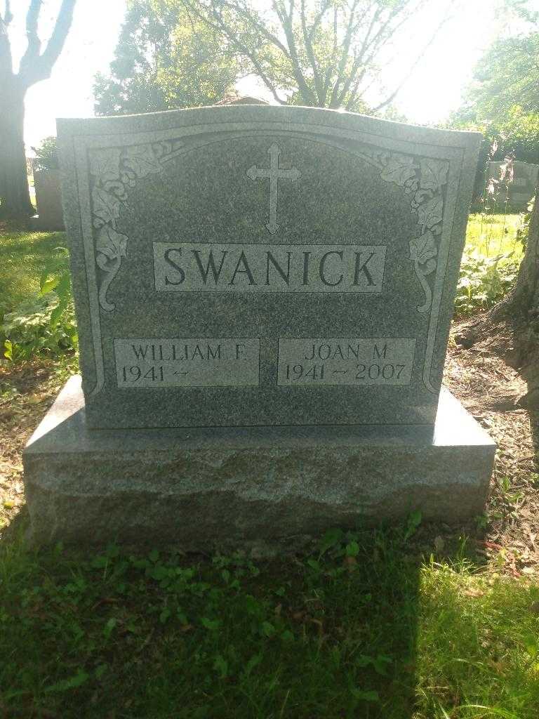 Joan M. Swanick's grave. Photo 2
