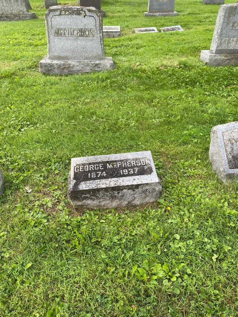 George Mcpherson's grave. Photo 2