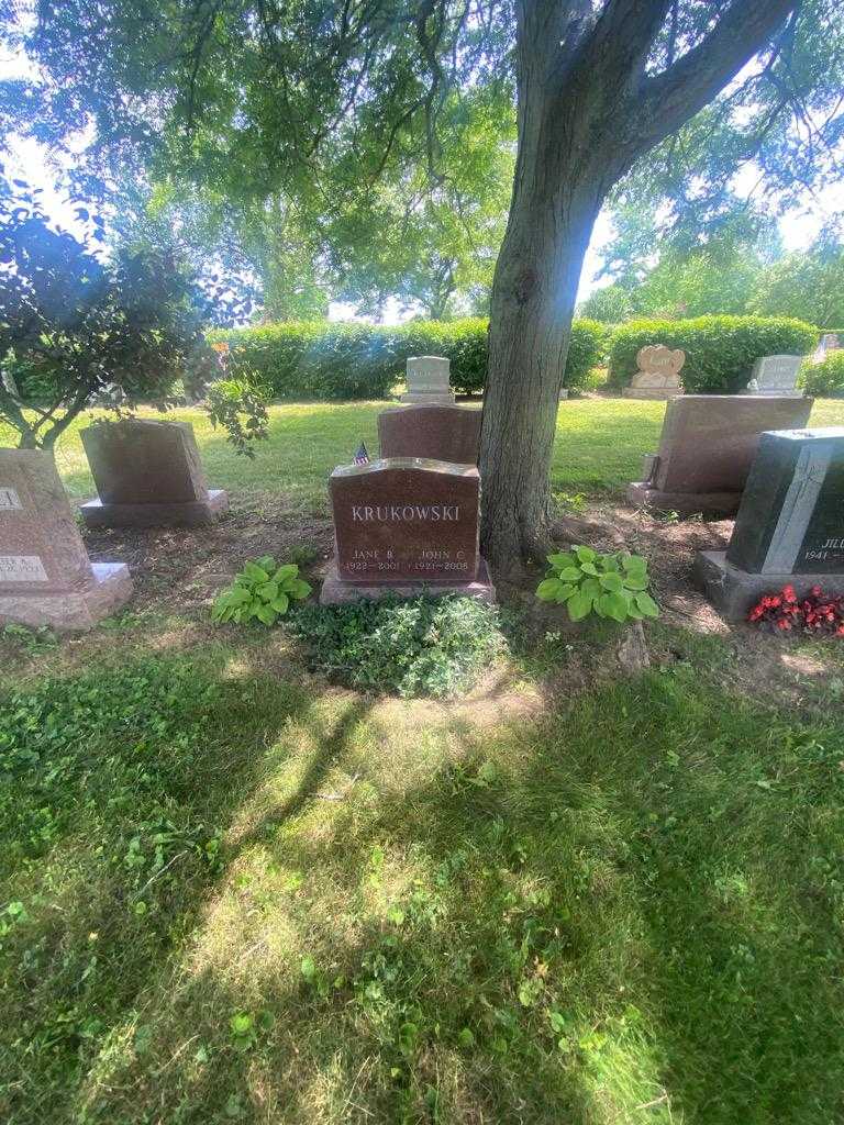 Jane B. Krukowski's grave. Photo 1