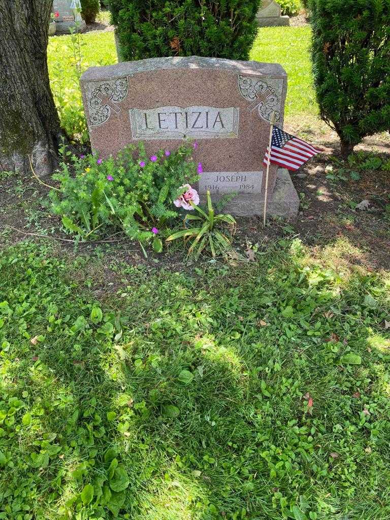 Joseph Letizia's grave. Photo 2