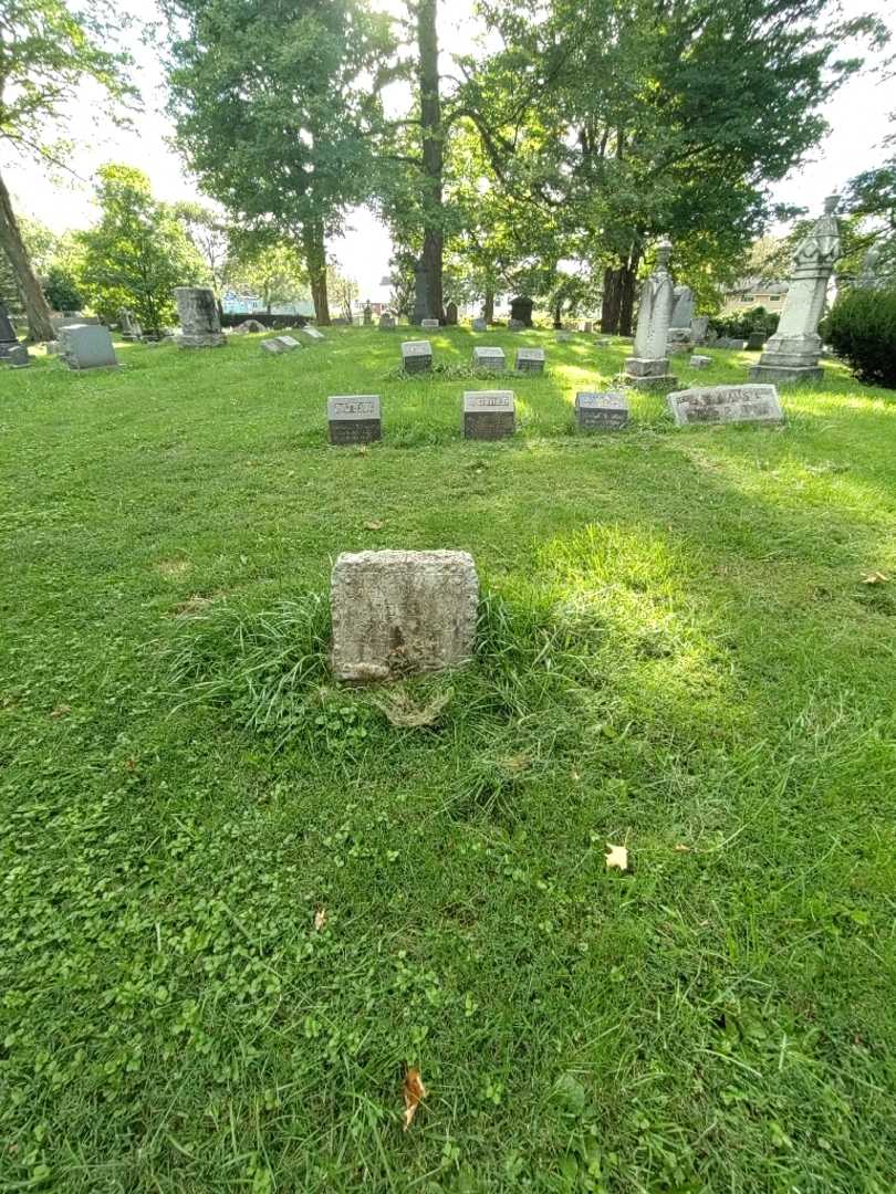 John William Petry's grave. Photo 1