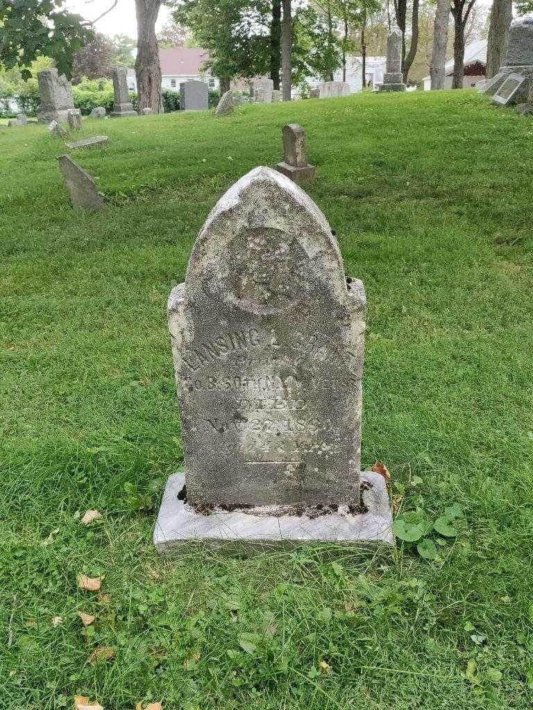 Lansing L. Grant's grave. Photo 2