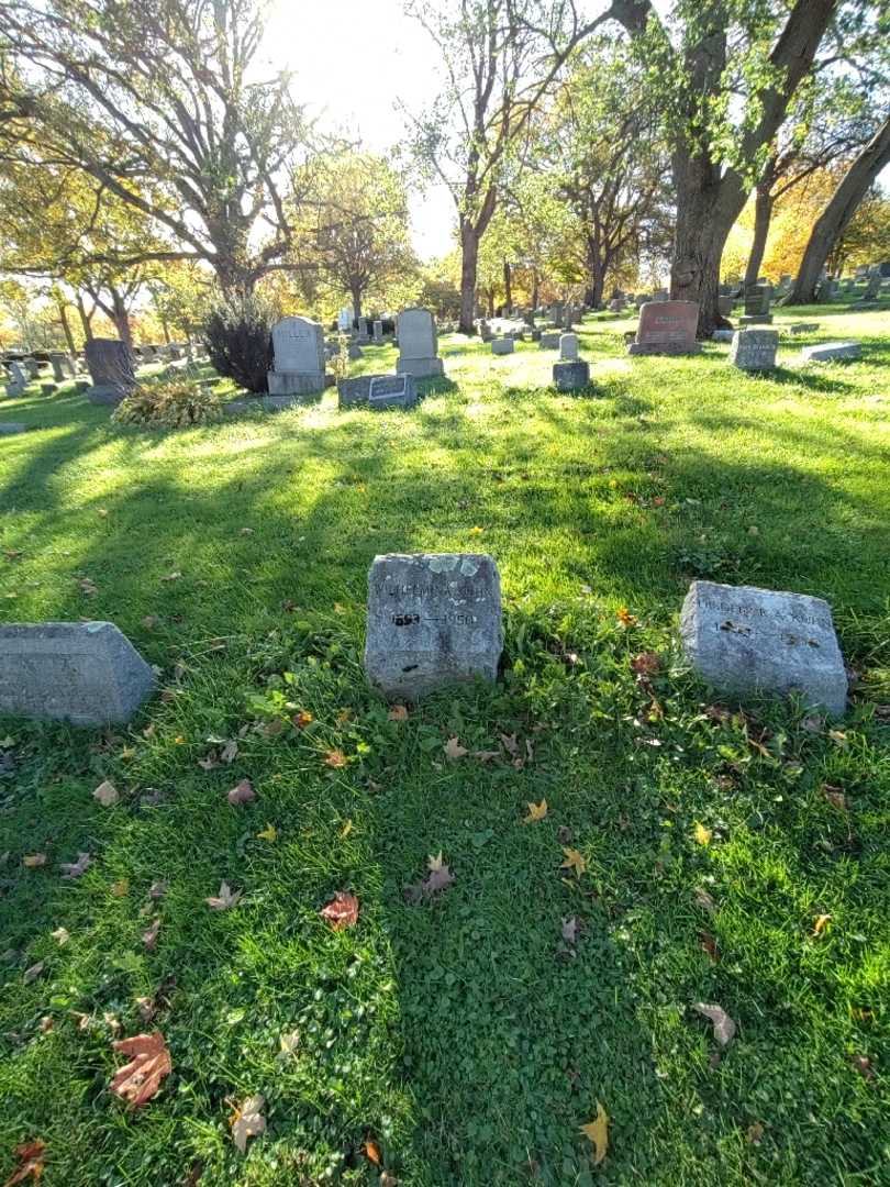 Wilhelmina Kuhn's grave. Photo 1