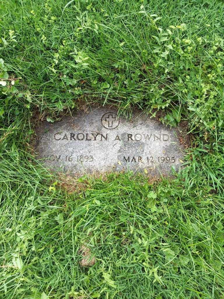 Carolyn A. Rownd's grave. Photo 2