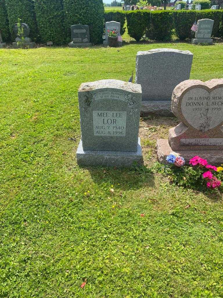 Mee Lee Lor's grave. Photo 2