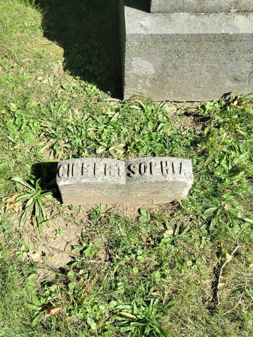 Sophia M. Ulmer's grave. Photo 2