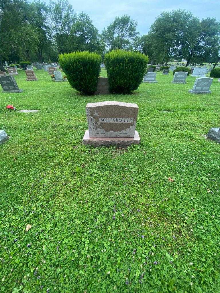 Edmund Bollenbacher's grave. Photo 1