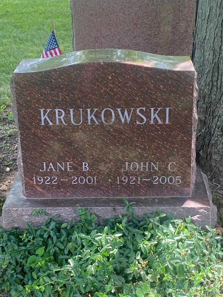 Jane B. Krukowski's grave. Photo 3