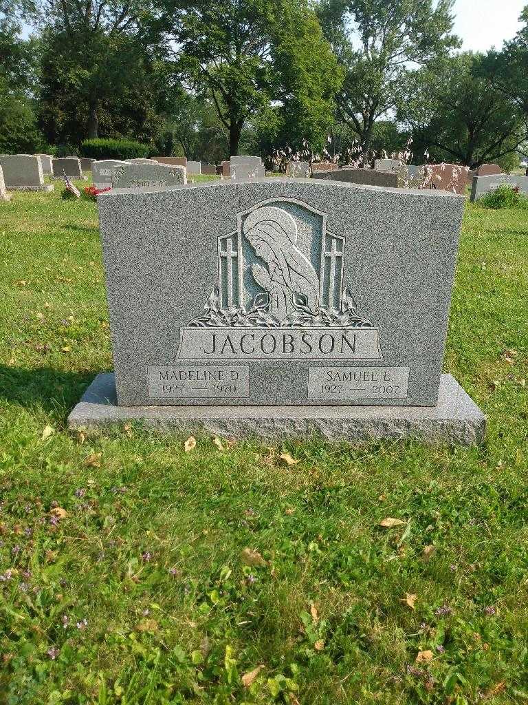 Samuel L. Jacobson's grave. Photo 2