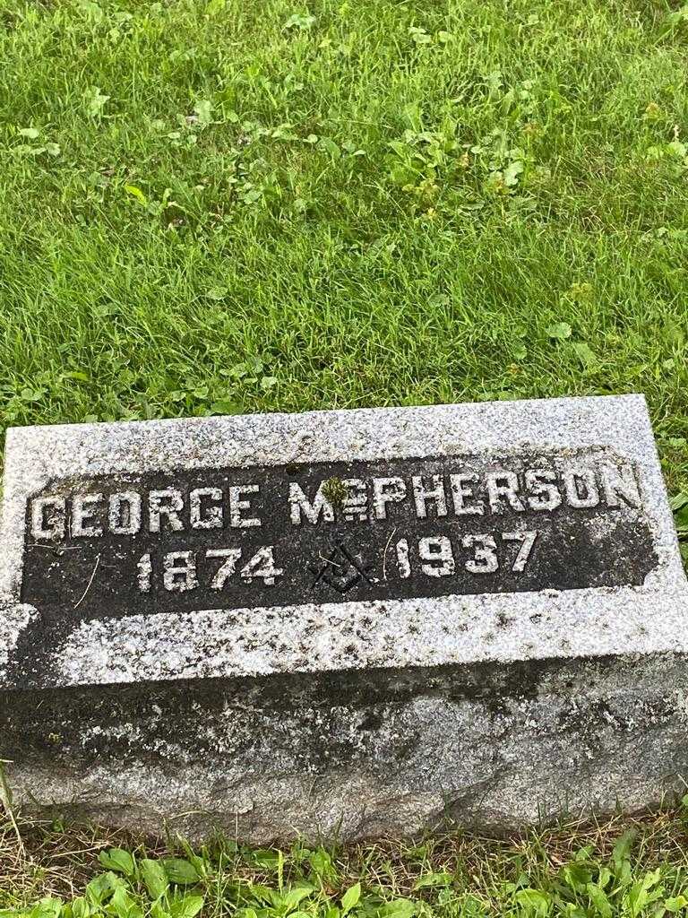 George Mcpherson's grave. Photo 3
