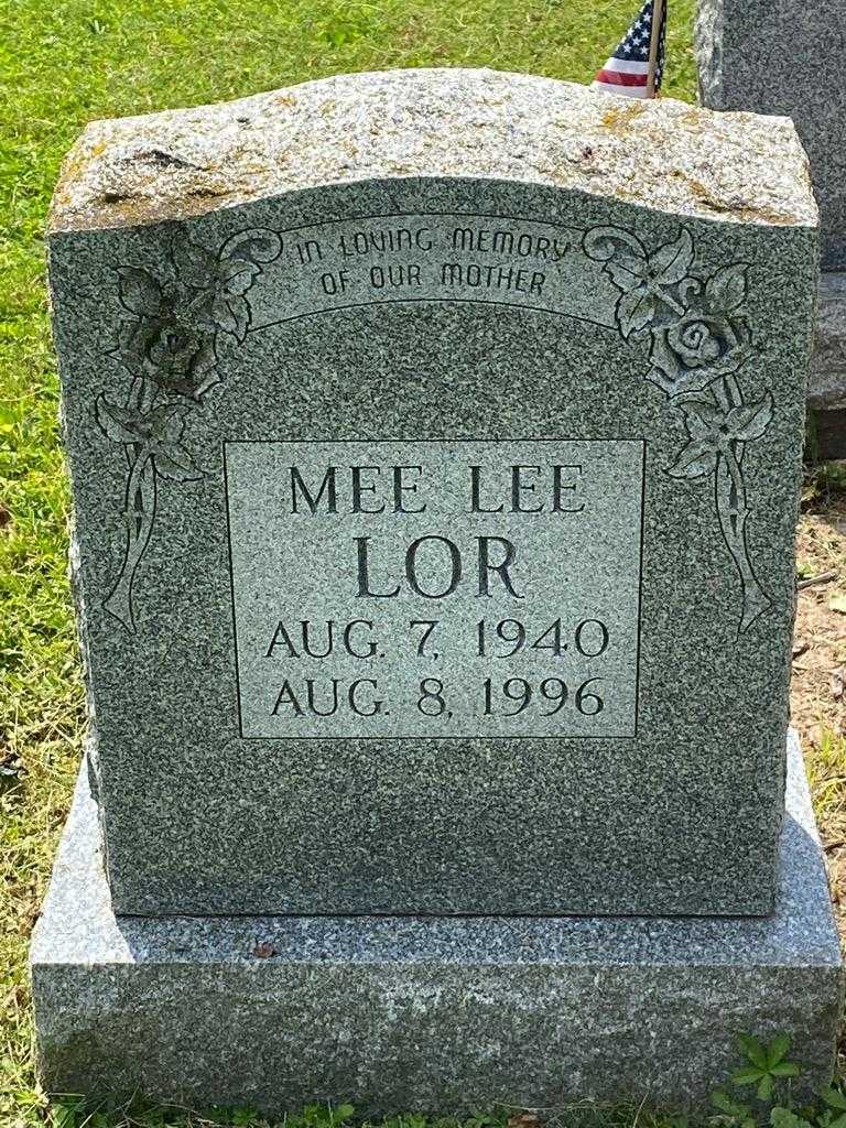Mee Lee Lor's grave. Photo 3